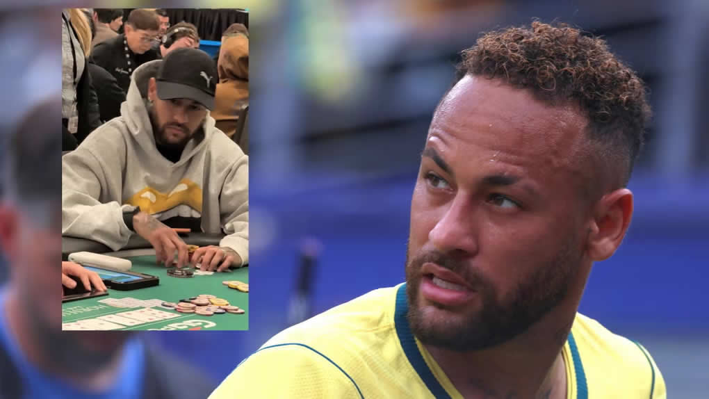 Polémica en Brasil: Neymar reapareció en un torneo de póker tras eliminación del Mundial 2026
